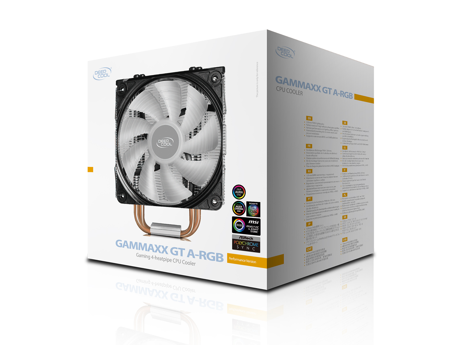GAMMAXX GT A-RGB DEEPCOOL Disipadores de CPU