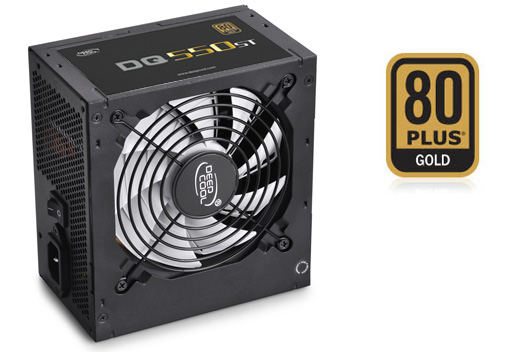 DQ550ST is certified with 80 plus Gold