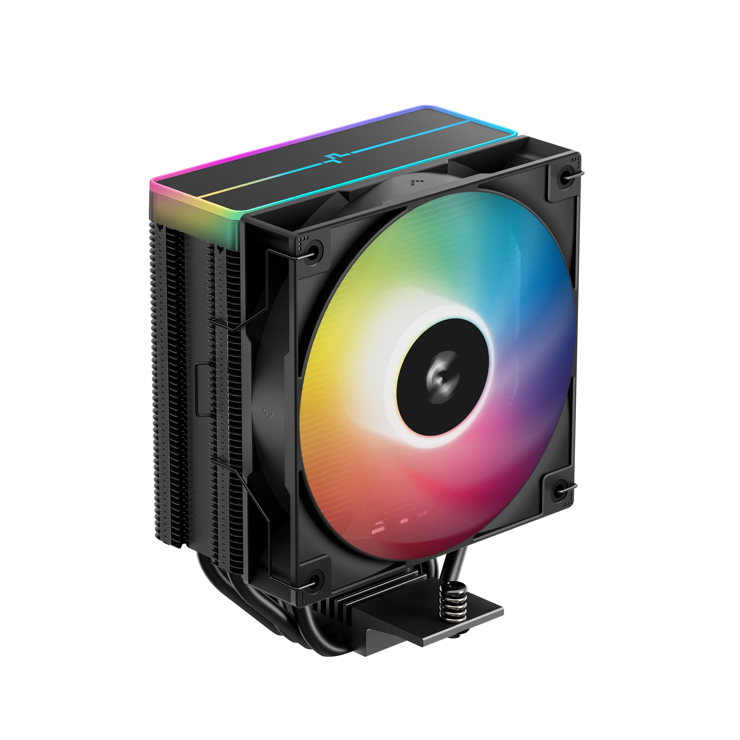 DeepCool AG400 BK ARGB V2 siyah işlemci soğutucusu