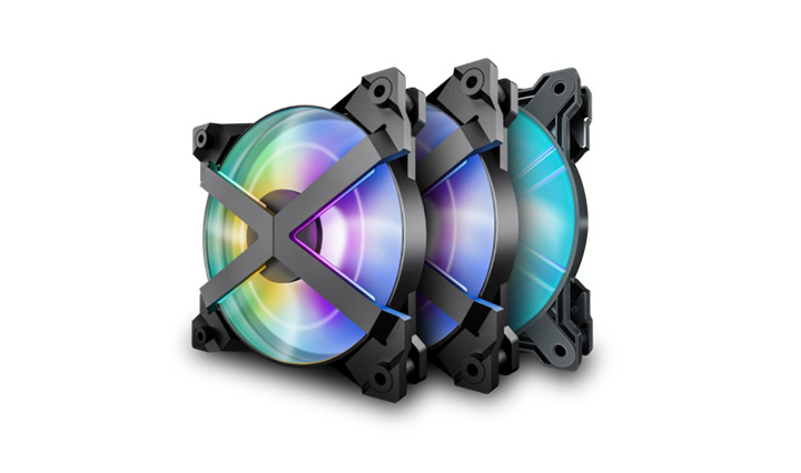 Våbenstilstand rygte Produktionscenter DeepCool-News Release-DeepCool Launches New Unique X-Frame MF120 GT A-RGB  Fans